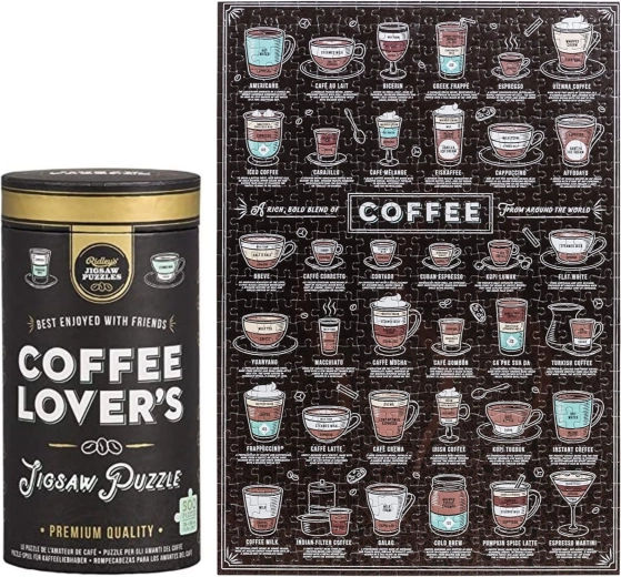 Puzzle pro milovníky kávy 500 dílků