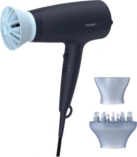 Philips hair dryer 2100 W with ionization and ThermoProtect technology