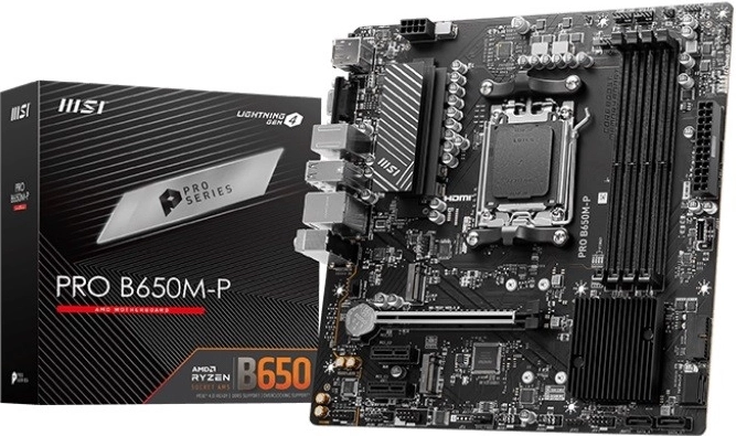 Scheda madre MSI PRO B650M-P per PC da gioco