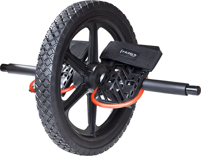 Stable ride thanks to the large, grippy wheel