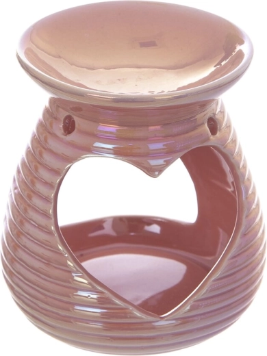 Keramická aromalampa růžová perleť