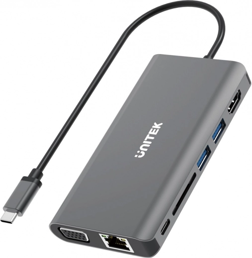 Hub USB-C Universel 8-en-1 Unitek