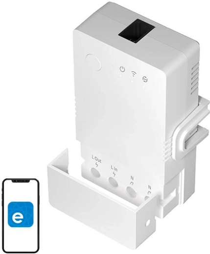 Interruttore Wi‑Fi intelligente Sonoff THR316 per monitoraggio di temperatura e umidità – Origine