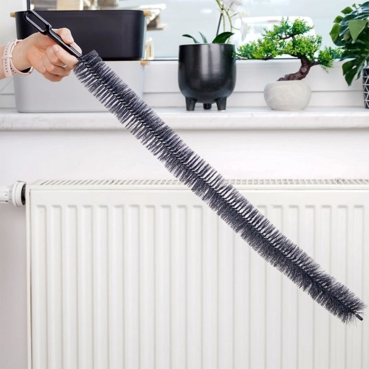 Lang radiatorbørste