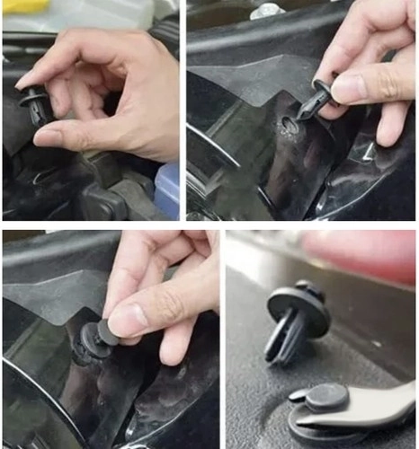 Universelle PP-Clips fürs Auto