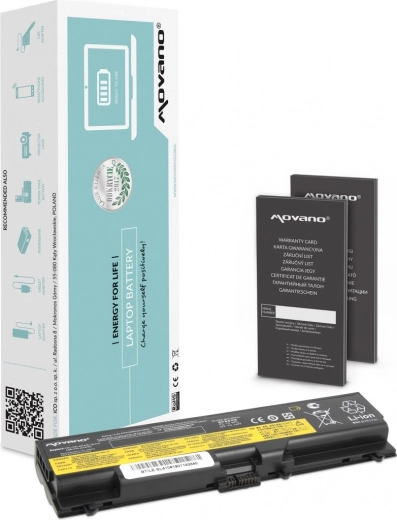 Batteria Movano per Lenovo ThinkPad T410/T420/T510 4400 mAh (48 Wh)