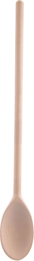 Cuillère en bois gastro ovale 60 cm