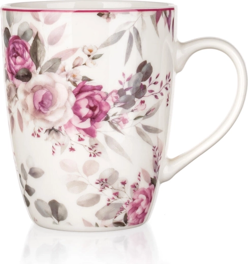 Comfortable grip and glossy glaze