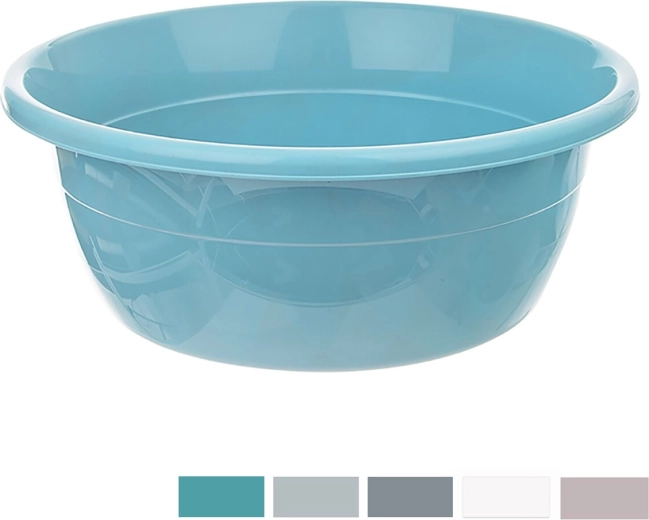 Évier portable rond en plastique Dem 22 l (couleurs assorties)