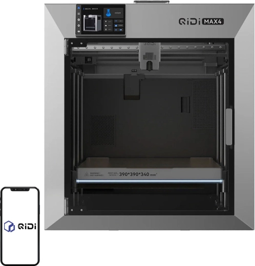 QIDI Max 4 imprimante 3D fermée avec chambre chauffée