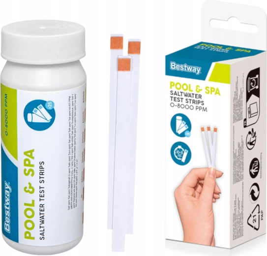 Testne trakice za slanu vodu za bazen i hidromasažnu kadu Bestway