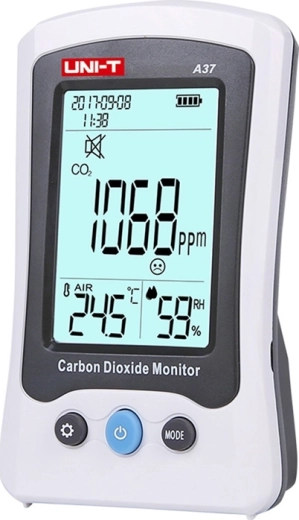 Uni-T misuratore di CO2 e qualità dell’aria A37