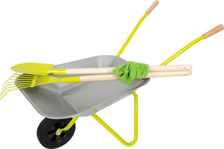Children's Wheelbarrow with Gardening Tools Small Foot