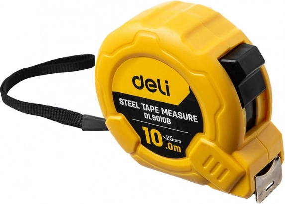 Metr Deli Tools 10m EDL9010B Yellow