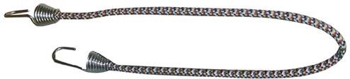 Elastic tie-down rope 2.0 m with metal hooks – Czech made