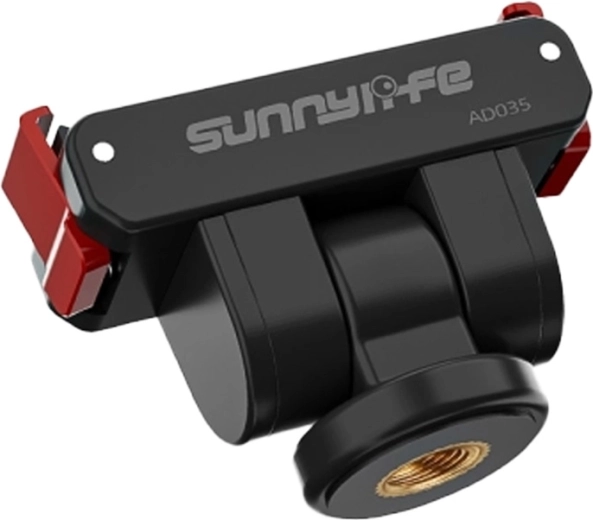 Sunnylife magnetisk monteringsadapter 1/4" roterbar 180° til OSMO 360, ACTION 5 PRO og OSMO ACTION 4/3/2