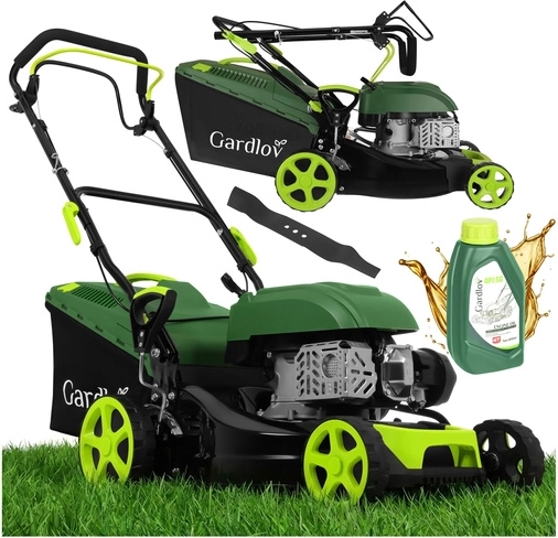 Tondeuse thermique autotractée GARDLOV DriveX 40,6 cm, 149 cm³, bac 50 l