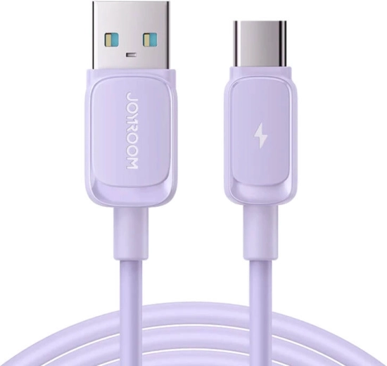 Câble Joyroom USB-A vers USB-C 3 A 1,2 m violet