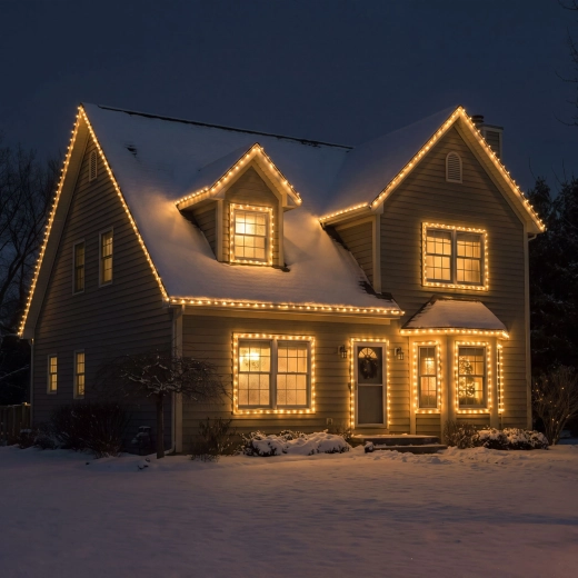 Lighting for the house and facade