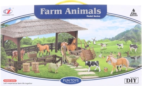 Set of Farm Domestic Animals