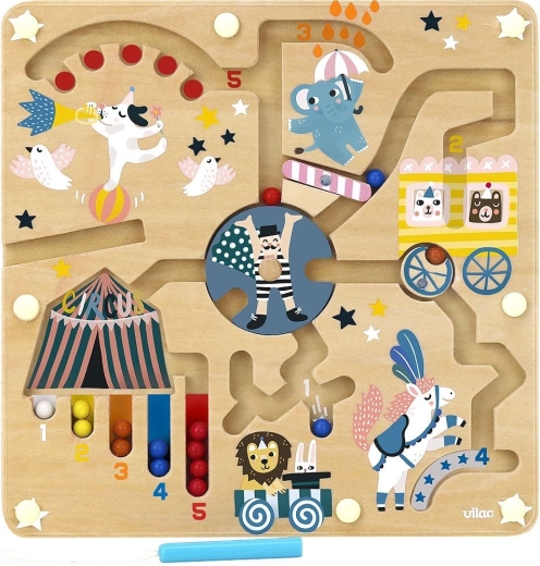 vilac magnetski labirint cirkus – dizajn michelle carlslund
