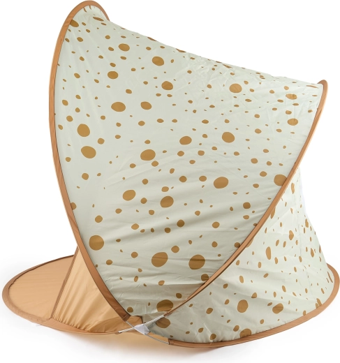Bieco kids’ pop-up beach tent with UV protection, dots