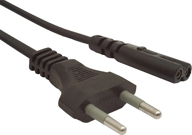 power cable C7 2‑pin 1.8 m