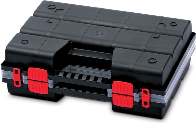 Plastic Organizer NOR DUO 39 × 29 × 13 cm, detachable, customizable compartments