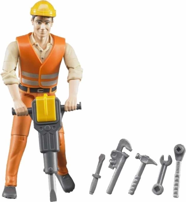 Bworld figurina operaio edile