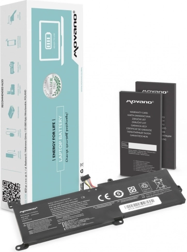 Batteria Movano per Lenovo IdeaPad 320 (L16L2PB2) 4100 mAh 31 Wh