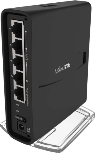 MikroTik hAP ac² router Wi‑Fi duale 2,4/5 GHz con 5× Gigabit Ethernet