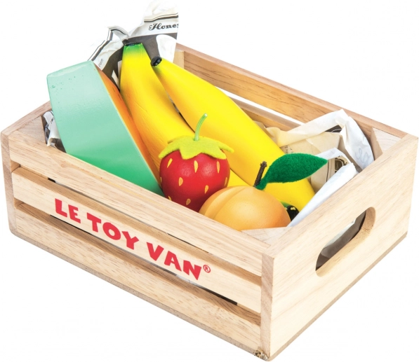 Kutija s drvenim voćem Le Toy Van