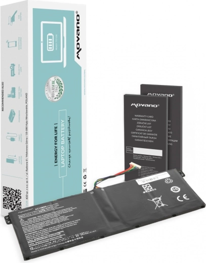 Batteria Movano per notebook Acer Aspire E3-111 (55 Wh, 3600 mAh)