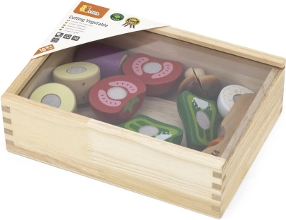 Wooden Cutting Set - Vegetables for Children