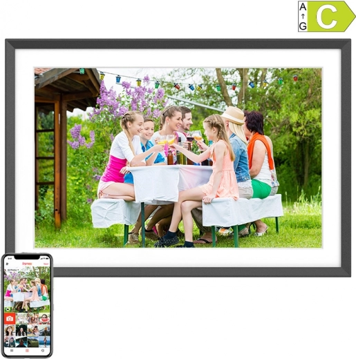 Arzopa inteligentný digitálny fotorámik 15,6" Full HD s aplikáciou Frameo