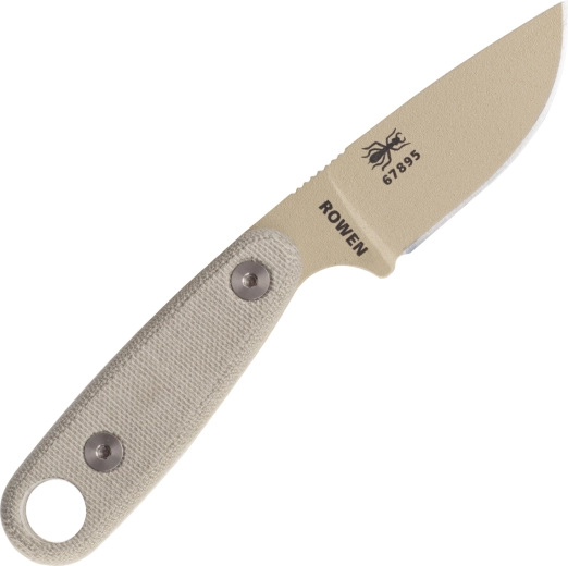 Ergonomic Micarta and secure grip