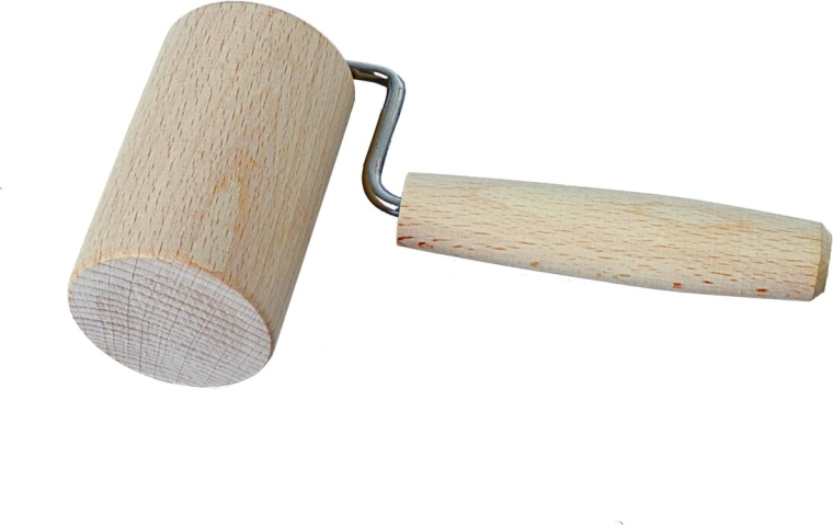 Ambo mattarello in legno a una mano per pasta 8 cm