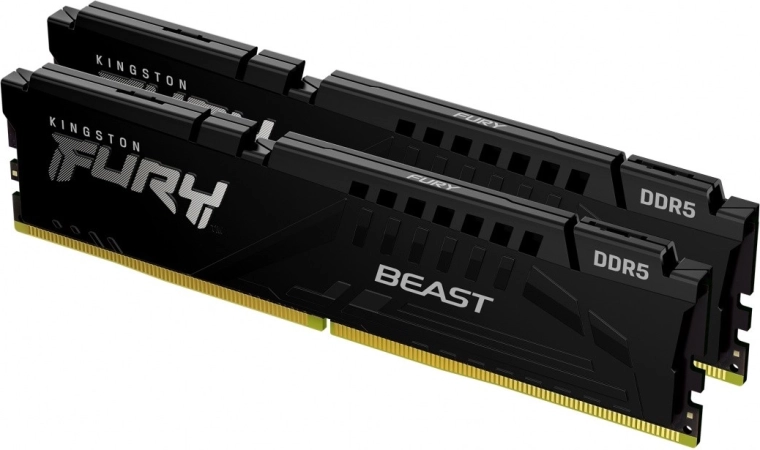 Kingston FURY Beast DDR5 32 GB (2×16 GB) 5600 MHz CL40 nero