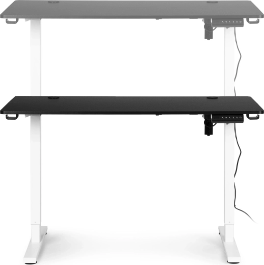 Smooth electric adjustment 72–117 cm