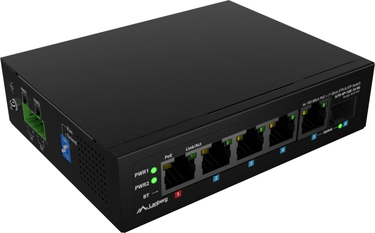 Uplink 1GbE e SFP per una dorsale di rete affidabile