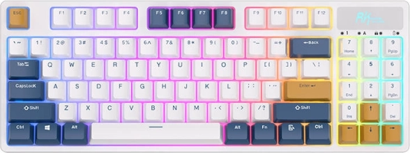 mechanická klávesnica Royal Kludge RK89 RGB biela