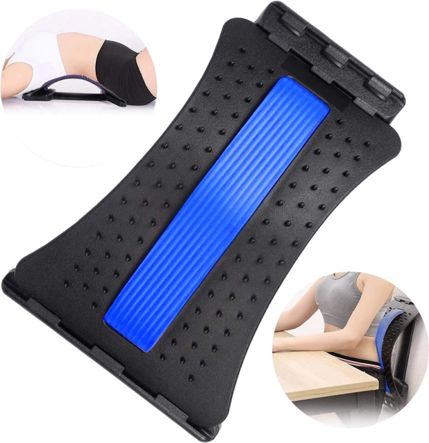 back stretcher with massage support for pain relief and proper posture