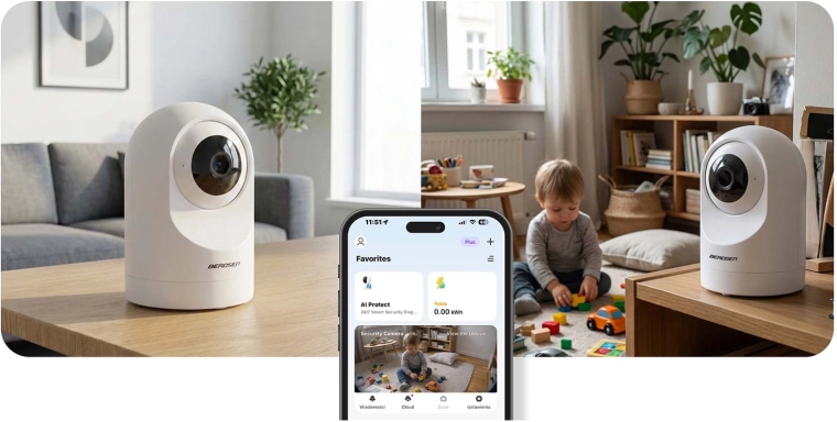 Overvågning hvor som helst: Tuya / Smart Life-app