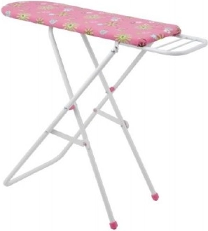 Kids' Pink Ironing Board, Height 51 cm