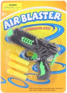 Plastic foam dart toy pistol for kids