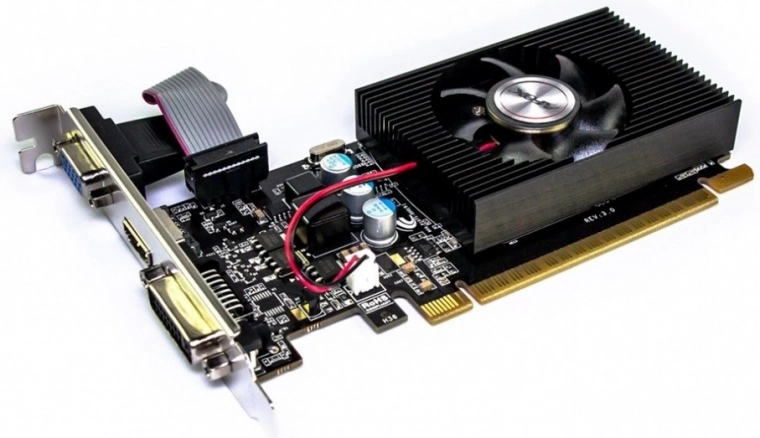 Scheda video NVIDIA GeForce GT 610 1GB DDR3 (LP, DVI/HDMI/VGA)