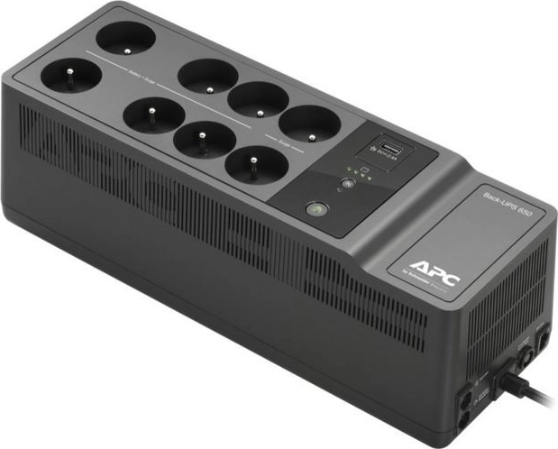 BE650G2-CP Back-UPS 650 VA/400 W 6+2xFR, charge USB-A