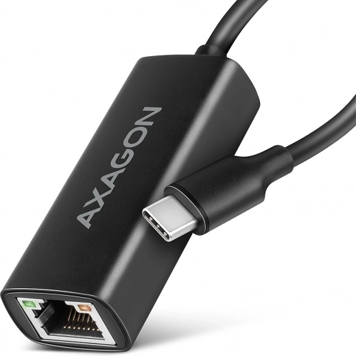 Adattatore Ethernet USB‑C gigabit AXAGON ADE-ARC con installazione automatica