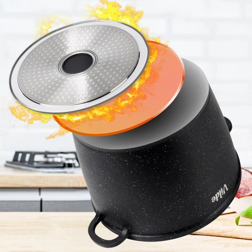 Gleichmäßige Erwärmung und Induktionskompatibilität