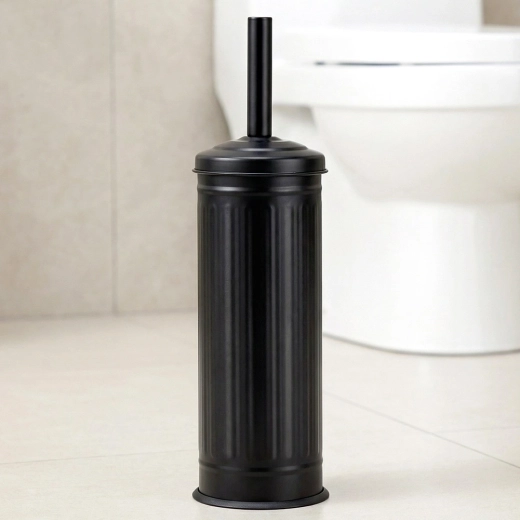 Closed metal stand with drip tray